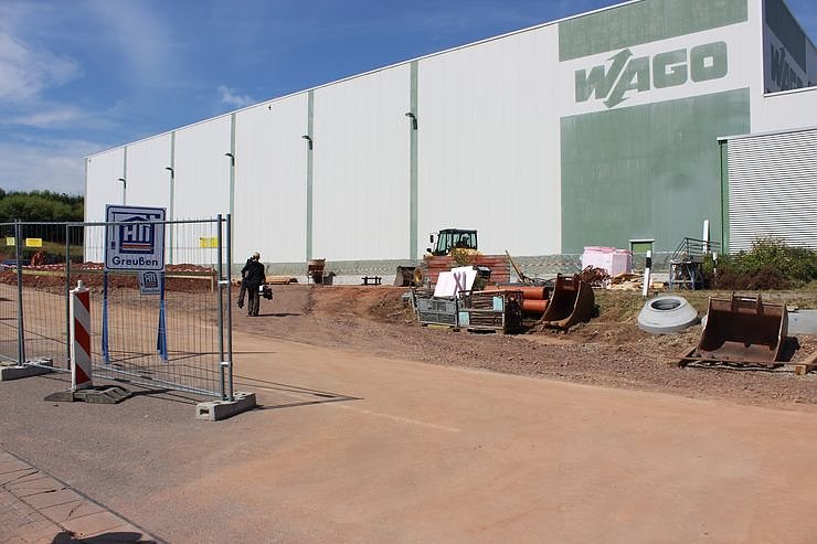 WAGO legt in Sondershausen den Grundstein