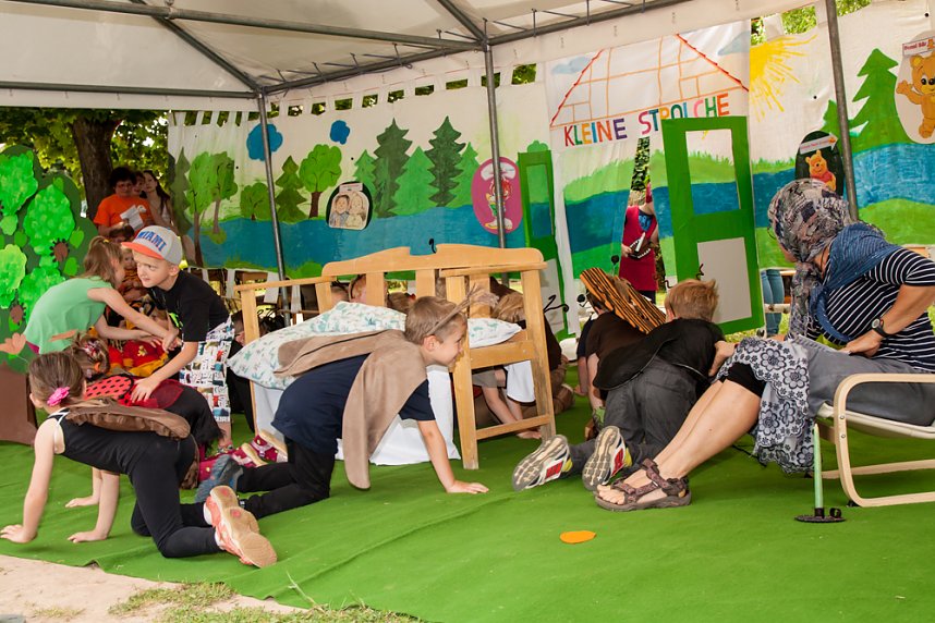 Tolles Programm der "Kleinen Strolche"