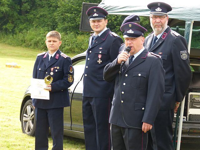 Nachwuchsfeuerwehren im Wettkampf
