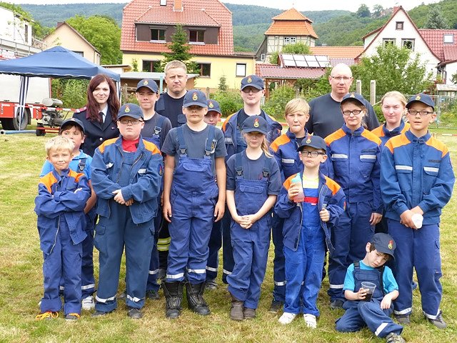 Nachwuchsfeuerwehren im Wettkampf