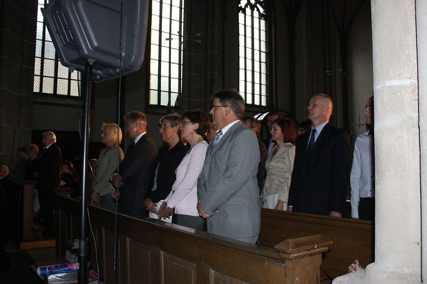 Auftritt der Ch&ouml;re im Dom