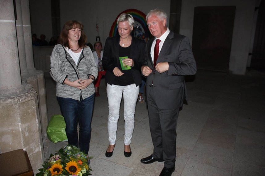 Auftritt der Ch&ouml;re im Dom