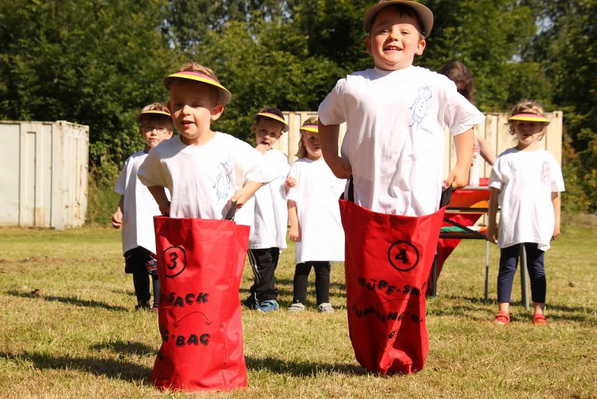 Mini-Olympiade in Niedergebra