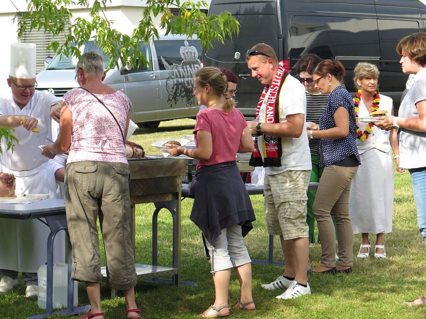 Sommerfest mit Fu&szlig;ball