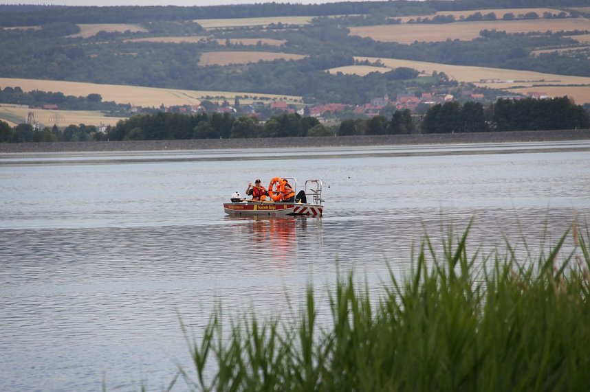 Gemeinsame &Uuml;bung am Stausee