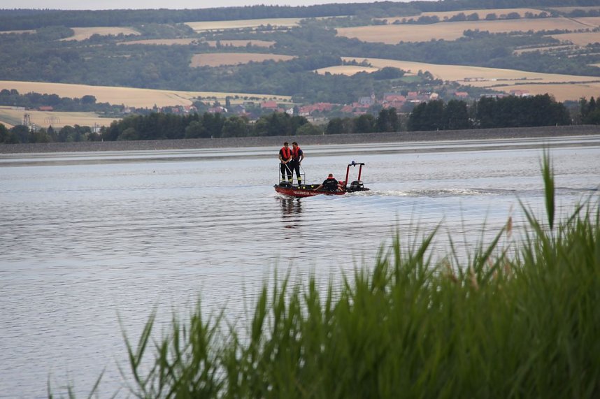 Gemeinsame &Uuml;bung am Stausee