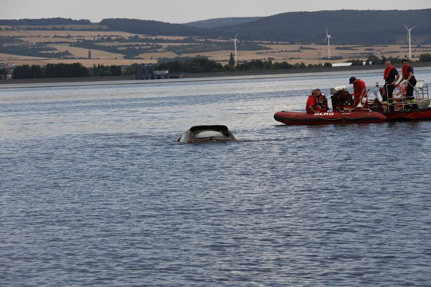 Gemeinsame &Uuml;bung am Stausee