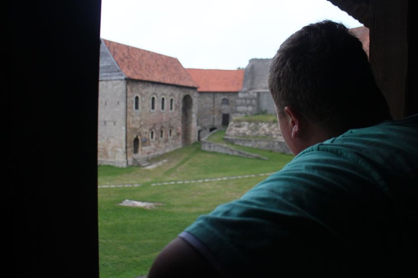 Arbeitseinsatz auf Burg Lohra