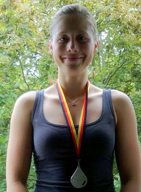 Vizemeisterin im Freiwasser: Maxi Schorcht