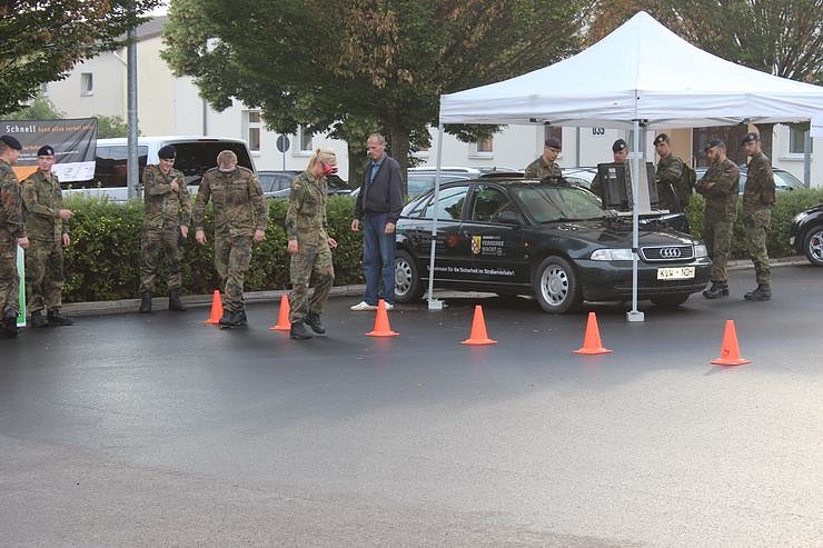 Verkehrssicherheitstag bei der Bundeswehr