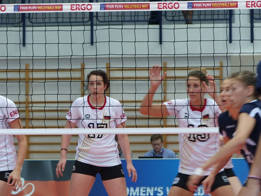 Volleyball in der Wiedigsburghalle