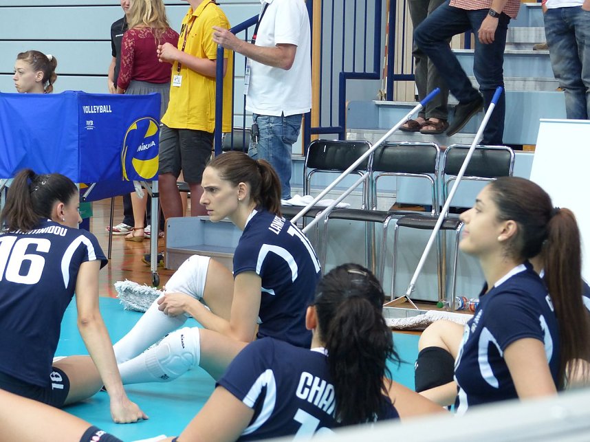 Volleyball in der Wiedigsburghalle