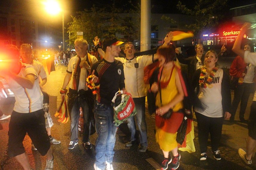 Nordhausen feiert den Titel auch am Kornmarkt