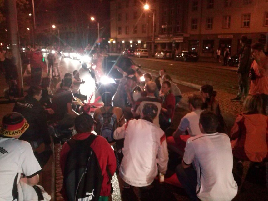 Nordhausen feiert den Titel auch am Kornmarkt