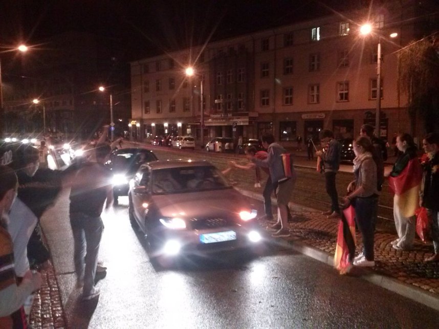 Nordhausen feiert den Titel auch am Kornmarkt