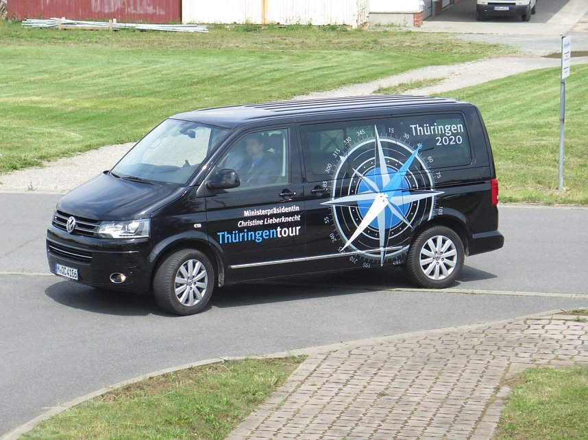 Christine Lieberknecht auf Tour bei Norsystec