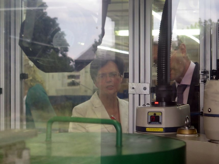 Christine Lieberknecht auf Tour bei Norsystec