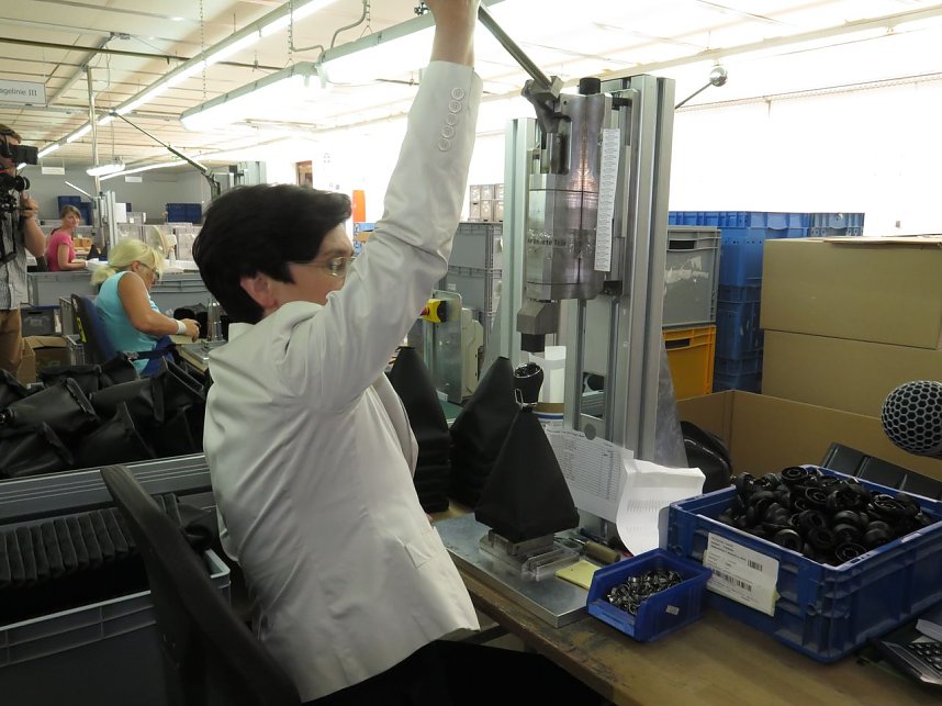 Christine Lieberknecht auf Tour bei Norsystec