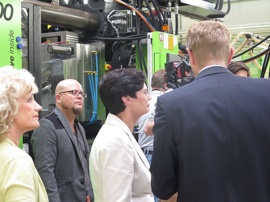 Christine Lieberknecht auf Tour bei Norsystec