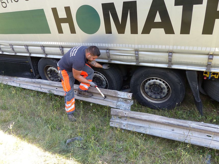 Bergung in der Auffahrt