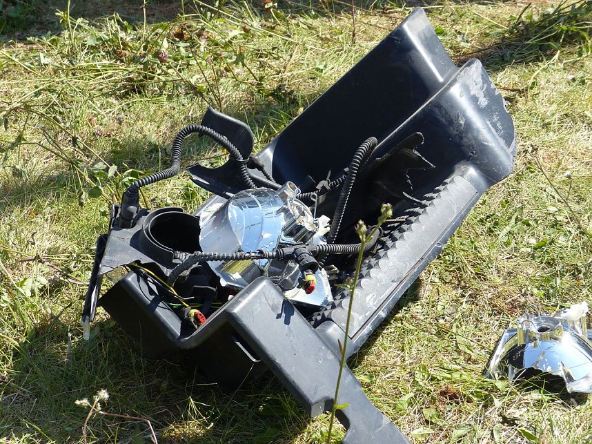 Bergung in der Auffahrt