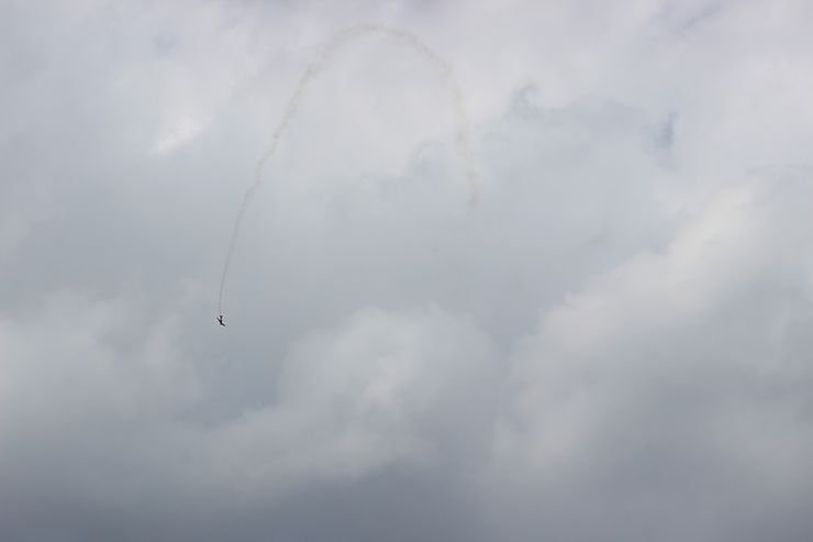 Morgen gro&szlig;e Flugschau