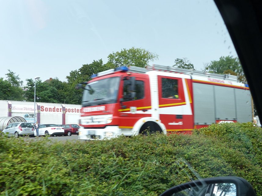 Regenguss auf Nordhausen