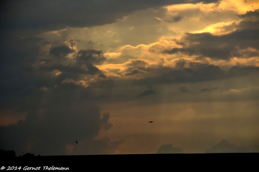 Abendstimmung bei Bleicherode