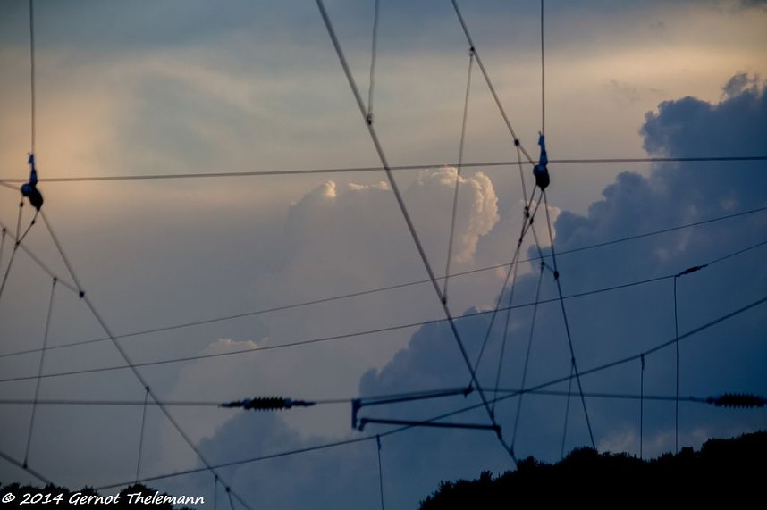 Abendstimmung bei Bleicherode