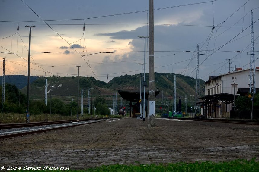 Abendstimmung bei Bleicherode