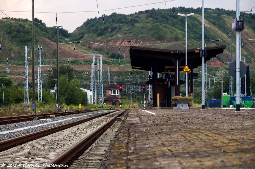 Abendstimmung bei Bleicherode