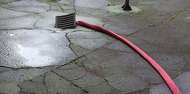 Einsatz in der Bruno-Kunze-Stra&szlig;e