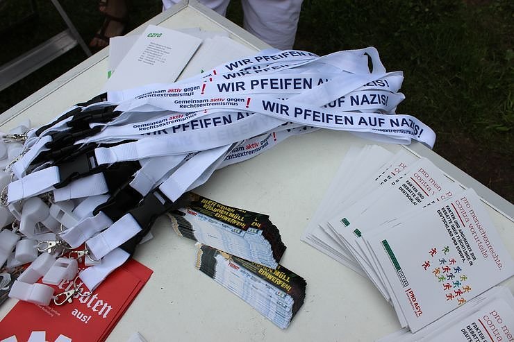 Zeichen gegen Rechts gesetzt