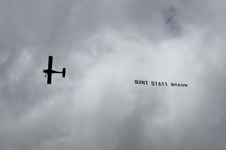 Zeichen gegen Rechts gesetzt