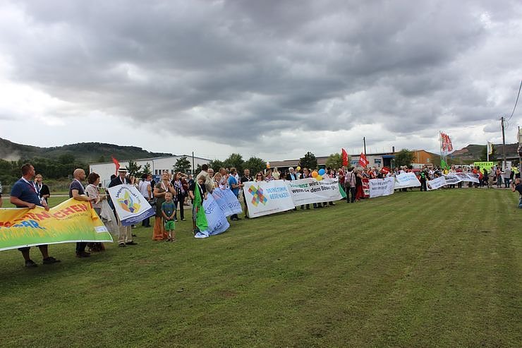 Zeichen gegen Rechts gesetzt