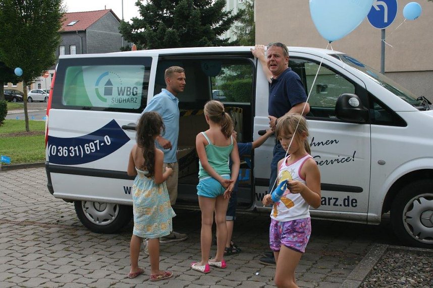 Nachbarn feierten mit der WBG