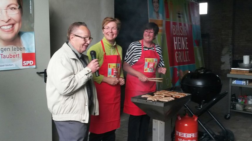 Grillen mit Heike Taubert in G&ouml;rsbach