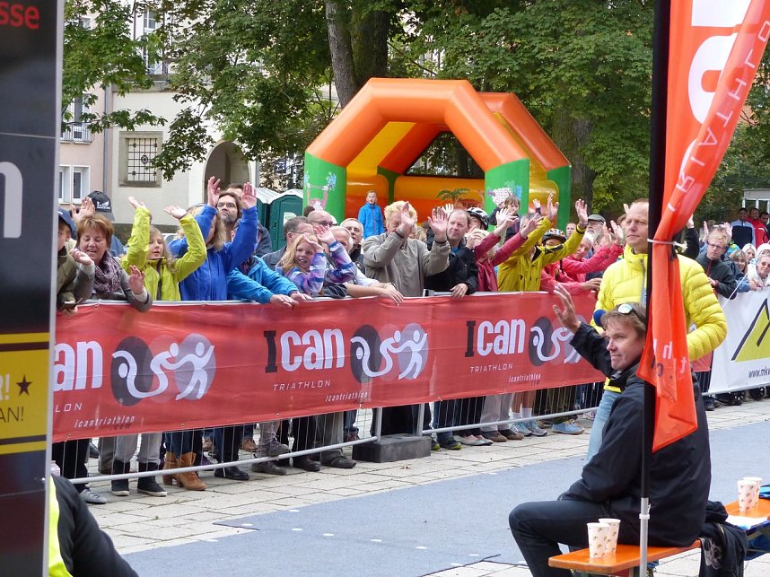 Zieleinlauf beim ICAN