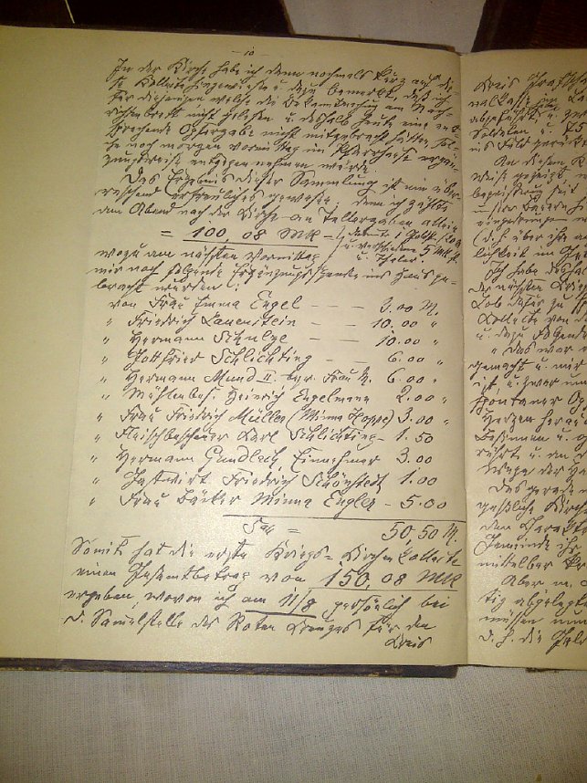 Gedenken, Lesung, Ausstellung