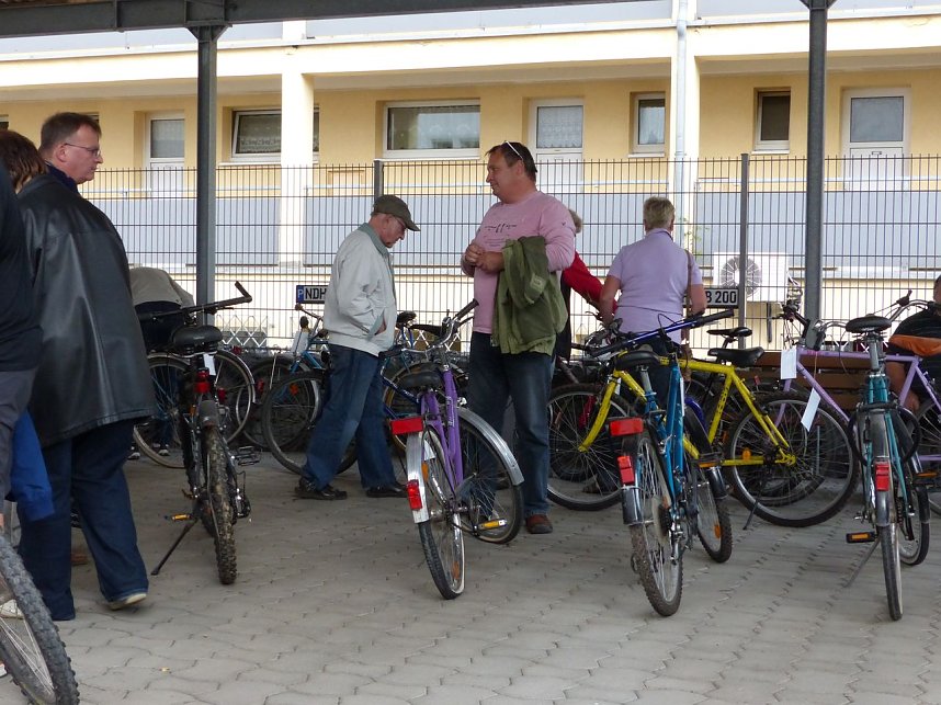 Fahrr&auml;der versteigert
