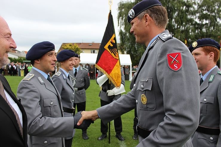 Vereidigung in der Patengemeinde