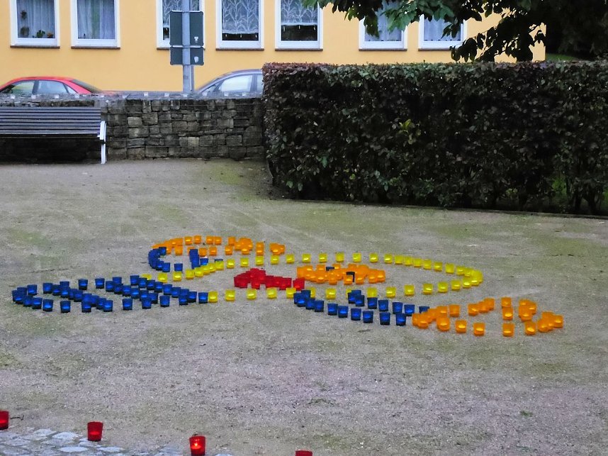 Lichterfest auf dem Petersberg