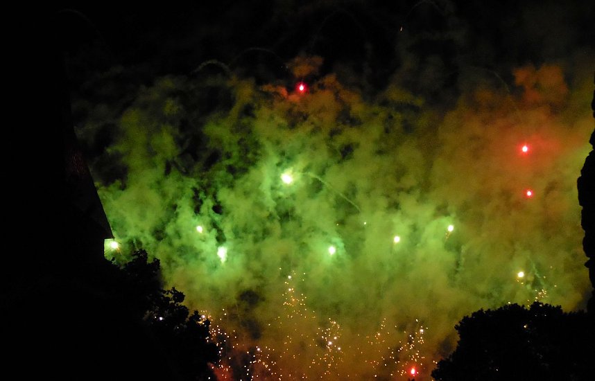 Lichterfest auf dem Petersberg