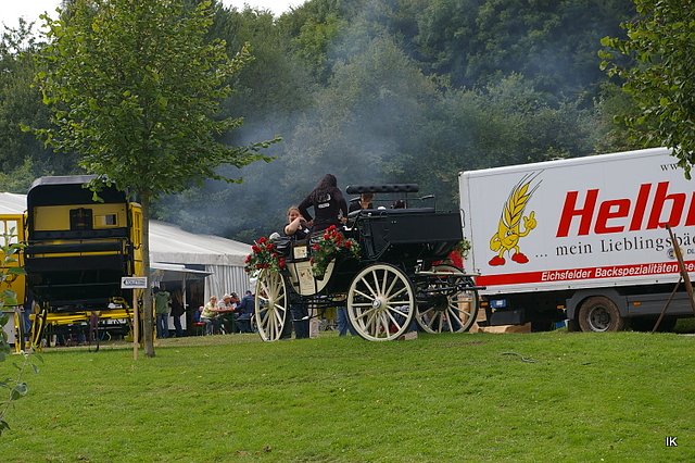 Er&ouml;ffnung des Bauernmarktes in Kallmerode