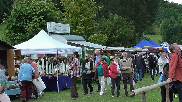 Erster Tag Bauernmarkt in Kallmerode