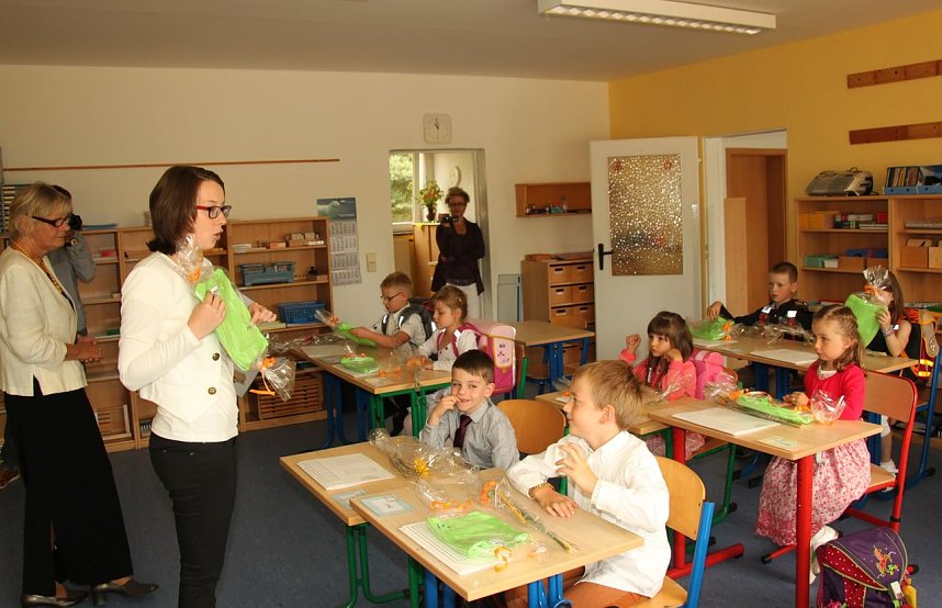 Einschulung bei Montessoris