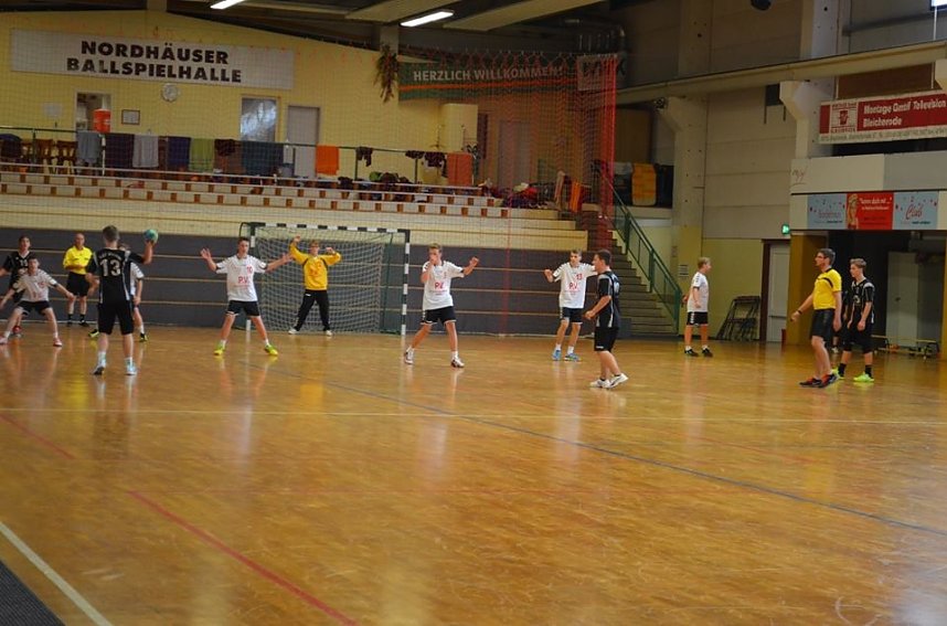 Vorbereitungen des NSV-Handballnachwuchses
