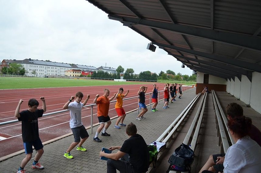 Vorbereitungen des NSV-Handballnachwuchses