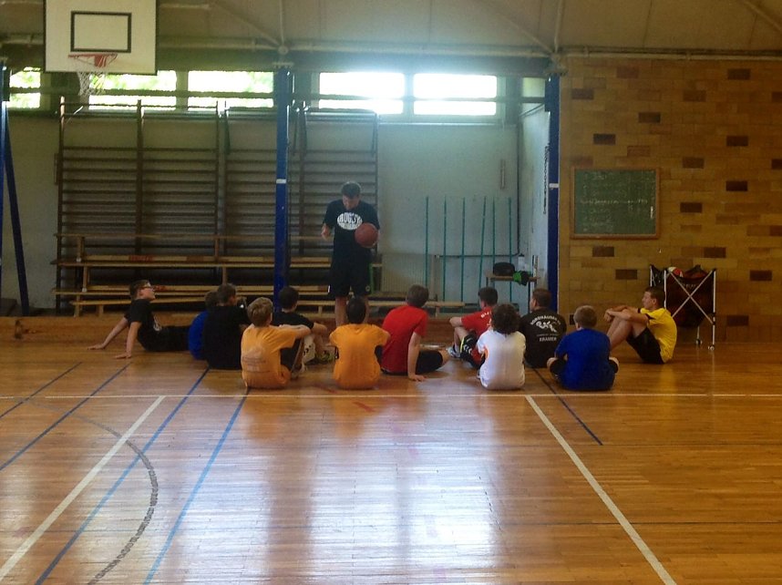 Vorbereitungen des NSV-Handballnachwuchses