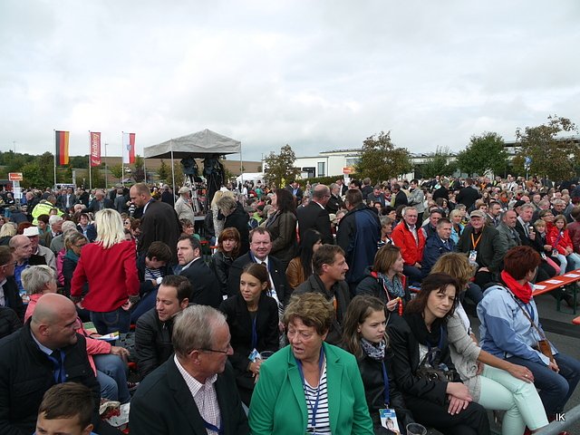 Angela Merkel in Leinefelde